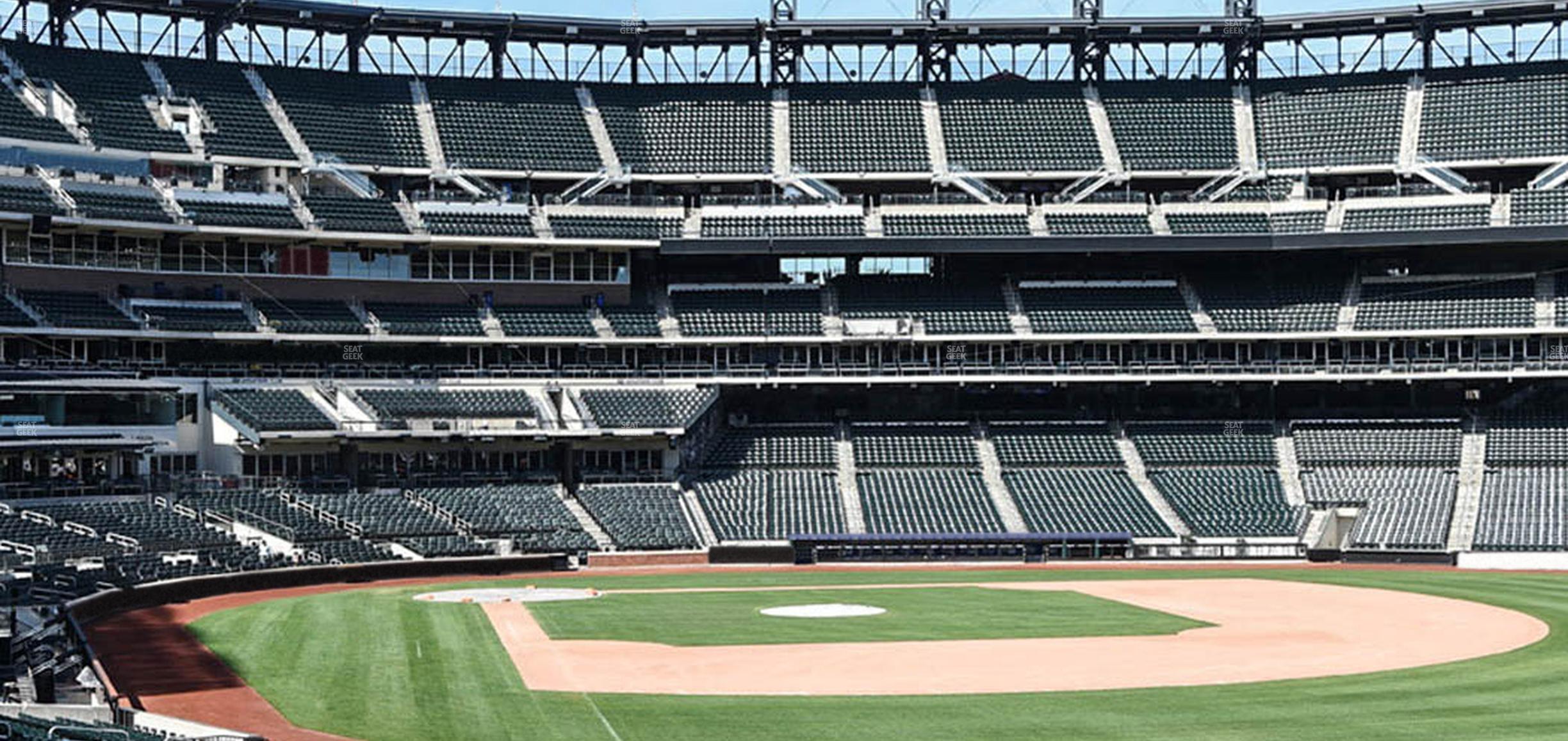 Seating view for Citi Field Section 104