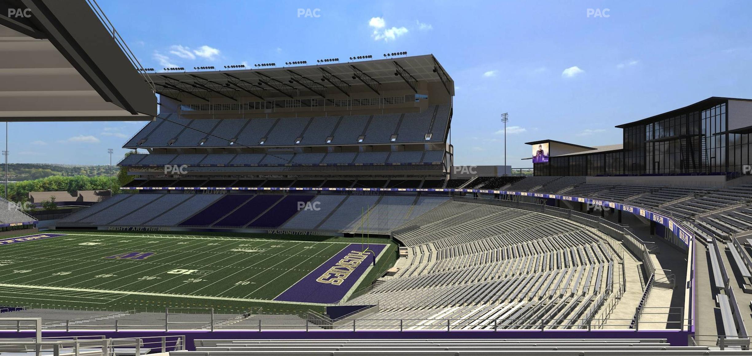 Seating view for Husky Stadium Section 224