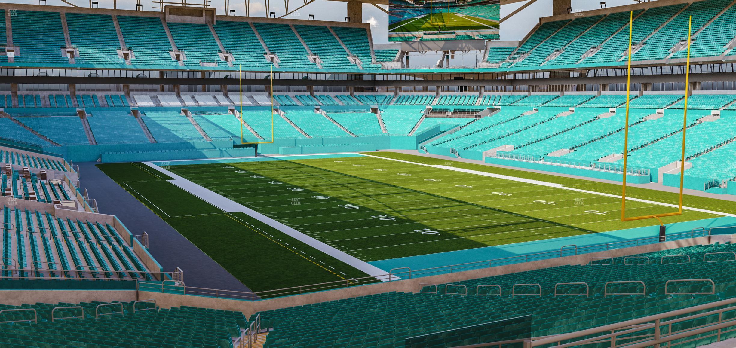 Seating view for Hard Rock Stadium Section 236