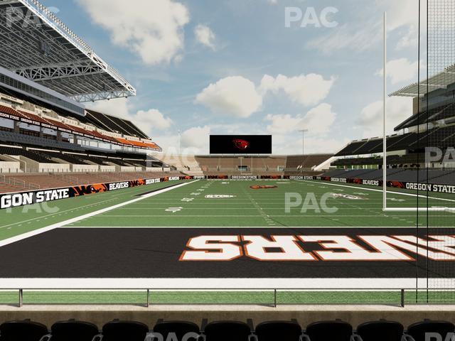 Seating view for Reser Stadium Section 139