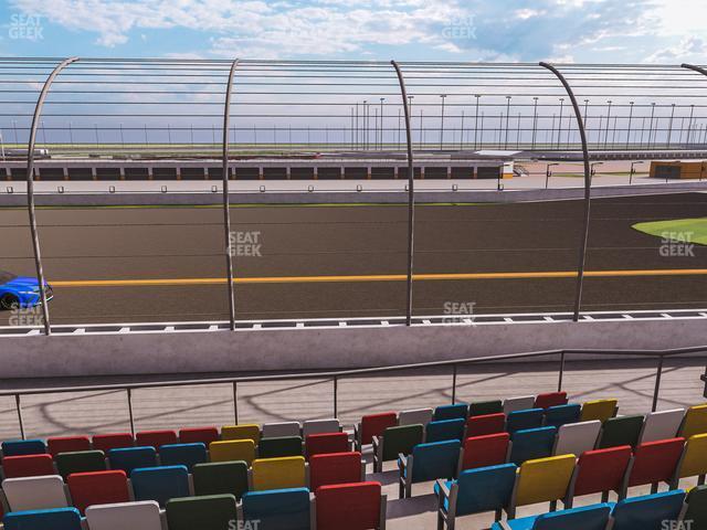 Seating view for Daytona International Speedway Section Front 130