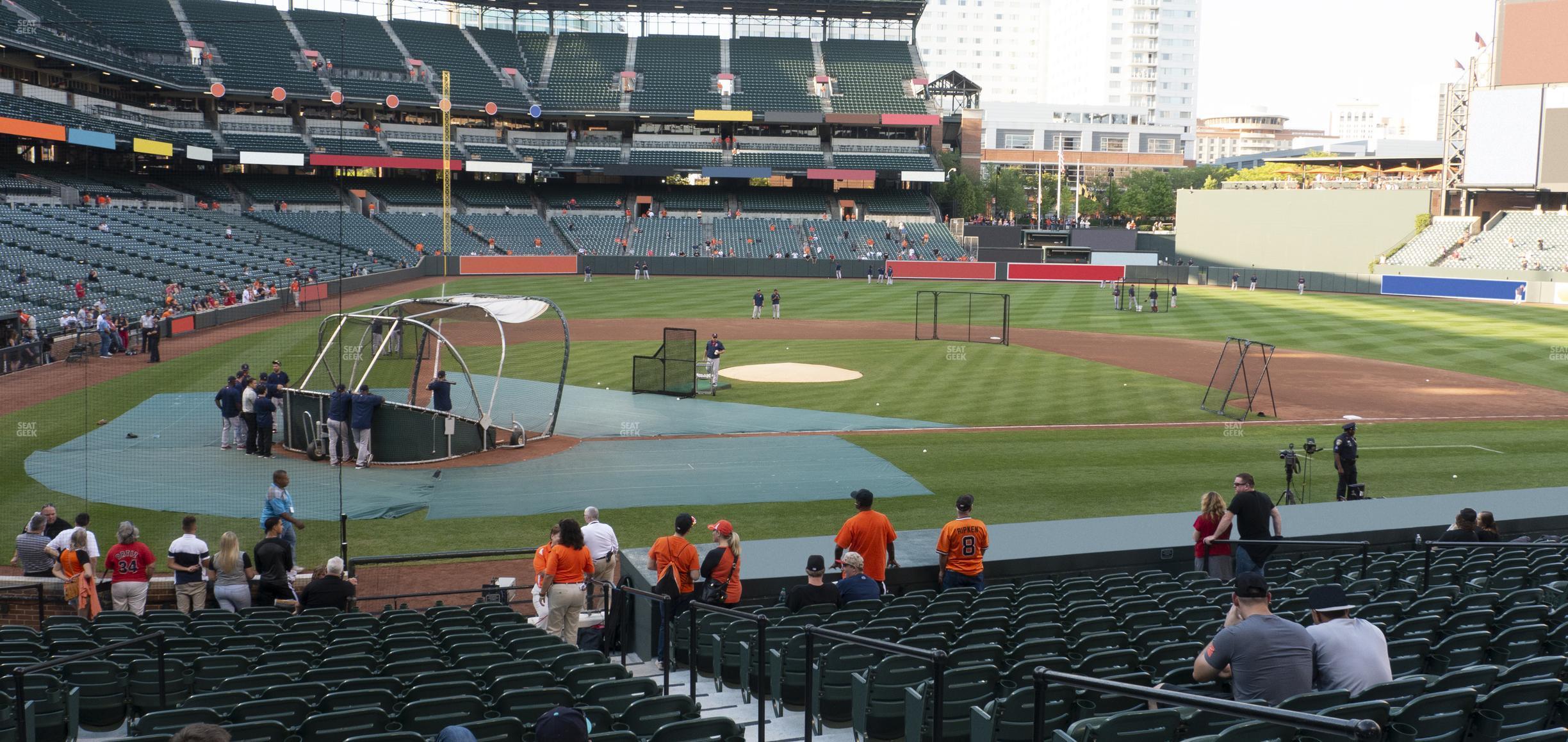 Seating view for Oriole Park at Camden Yards Section 28