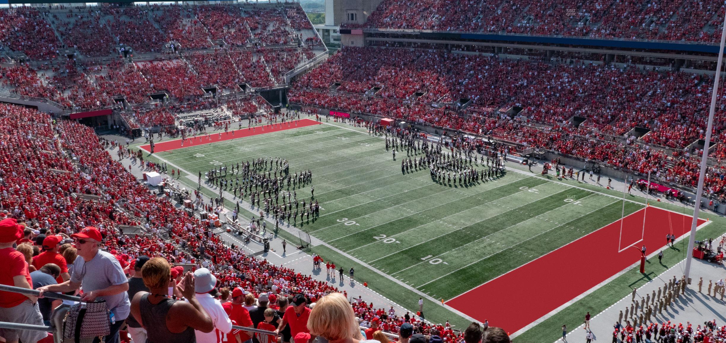 Seating view for Ohio Stadium Section 12 C