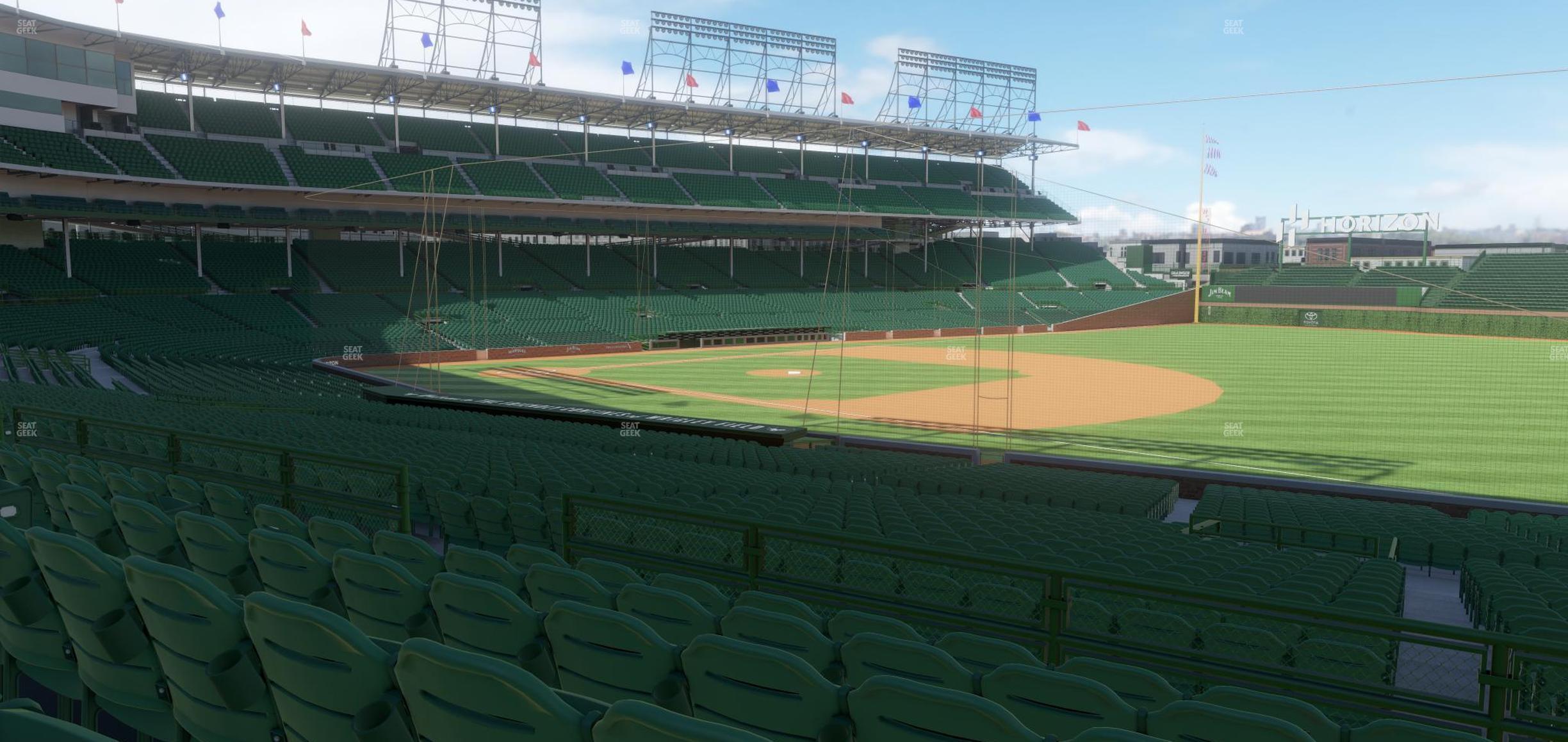 Seating view for Wrigley Field Section 228