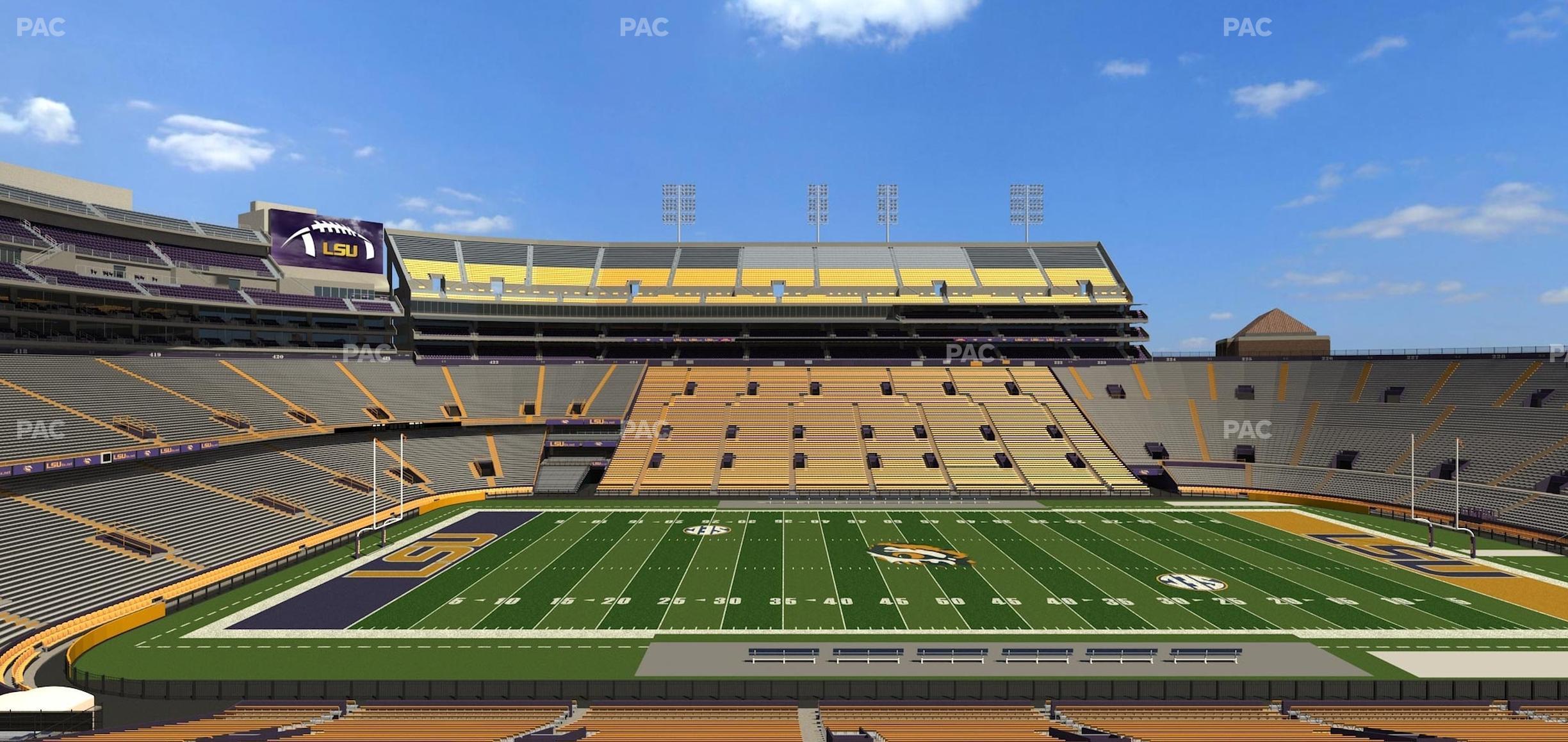 Seating view for Tiger Stadium Section 304