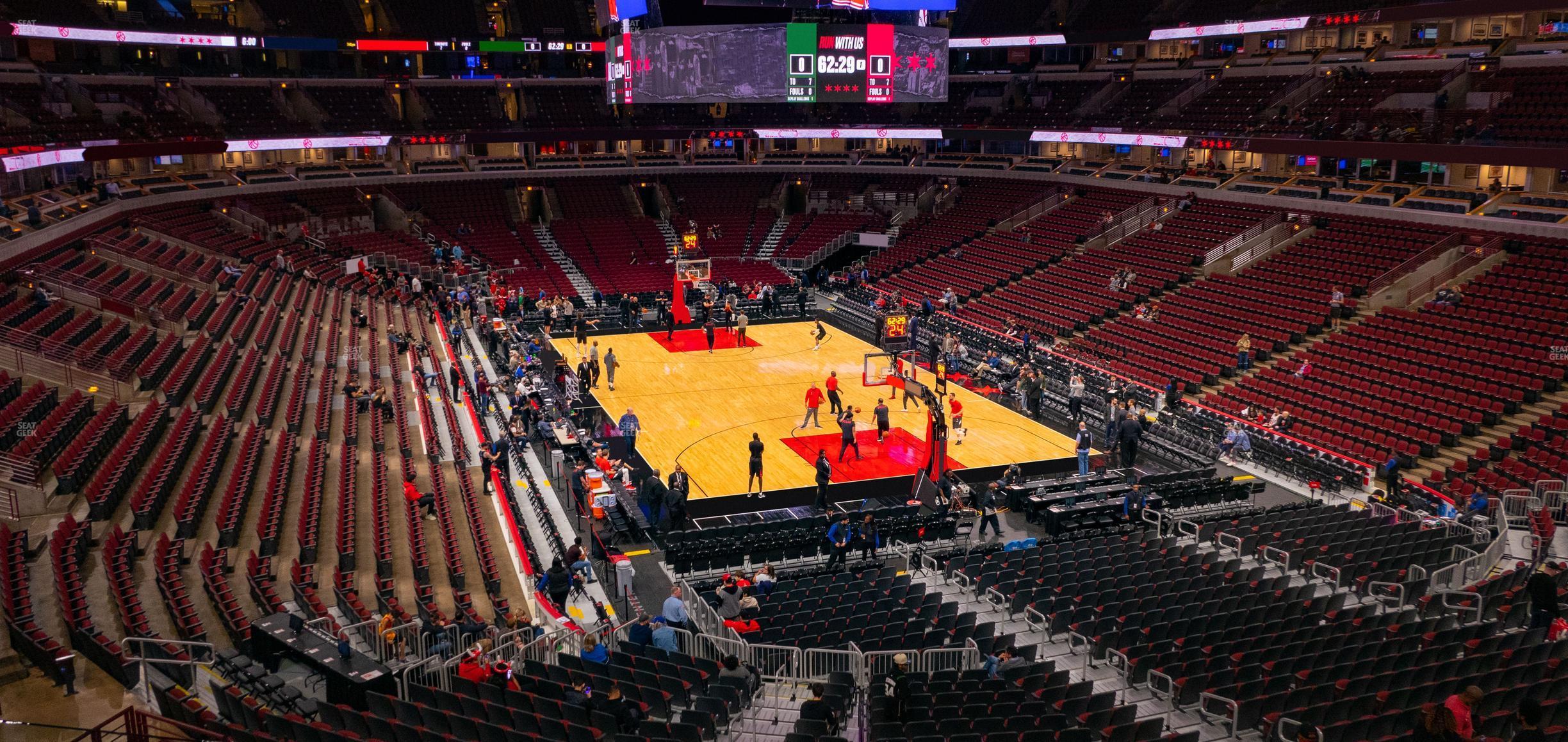 Seating view for United Center Section 228