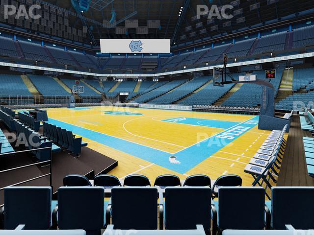 Seating view for Dean Smith Center Section 130