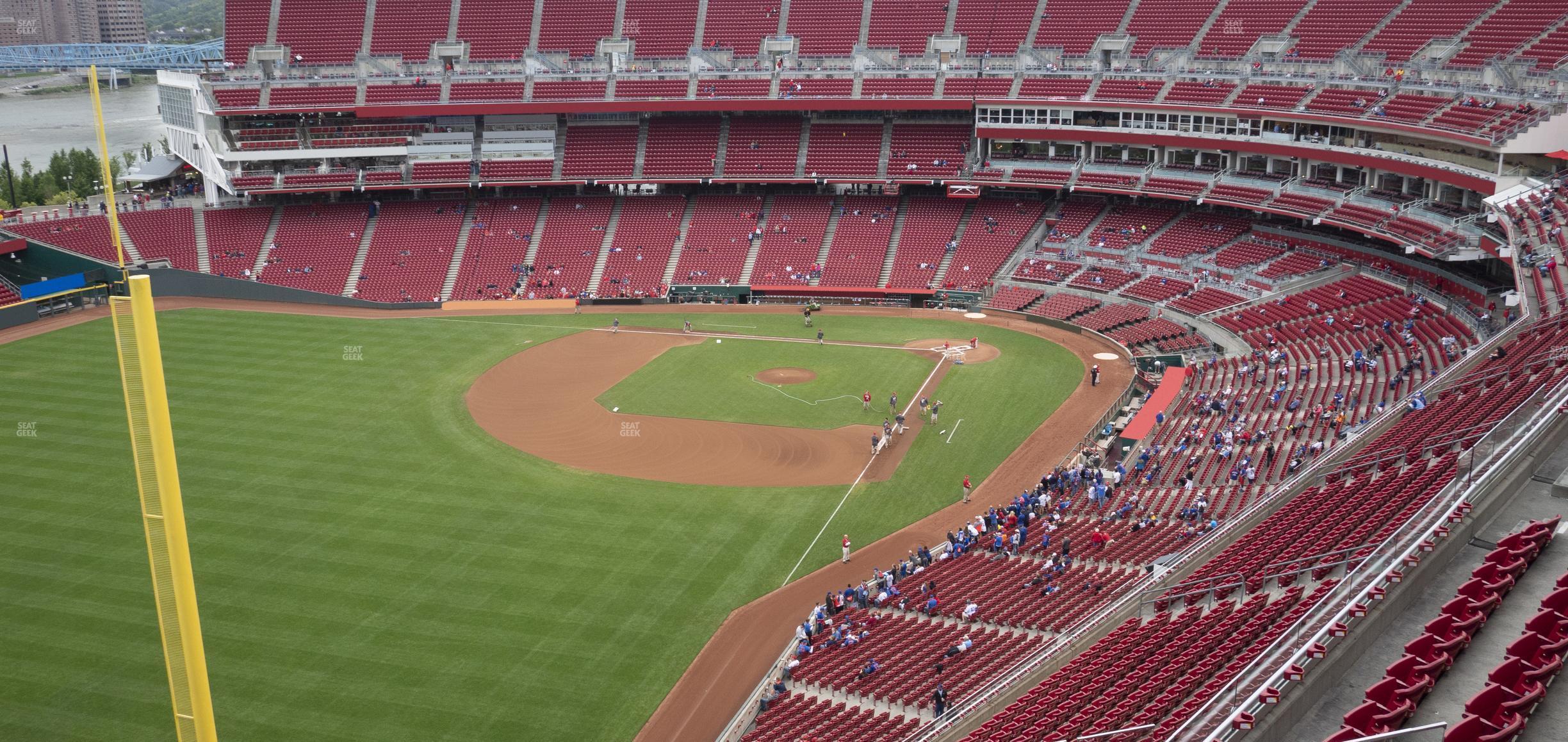 Seating view for Great American Ball Park Section 509