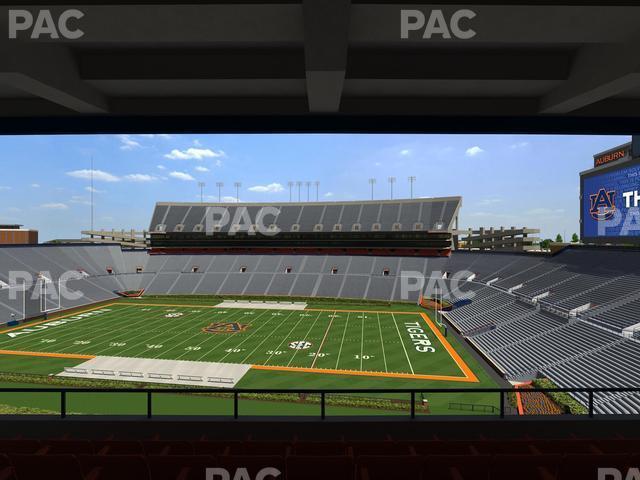 Seating view for Jordan-Hare Stadium Section South Club