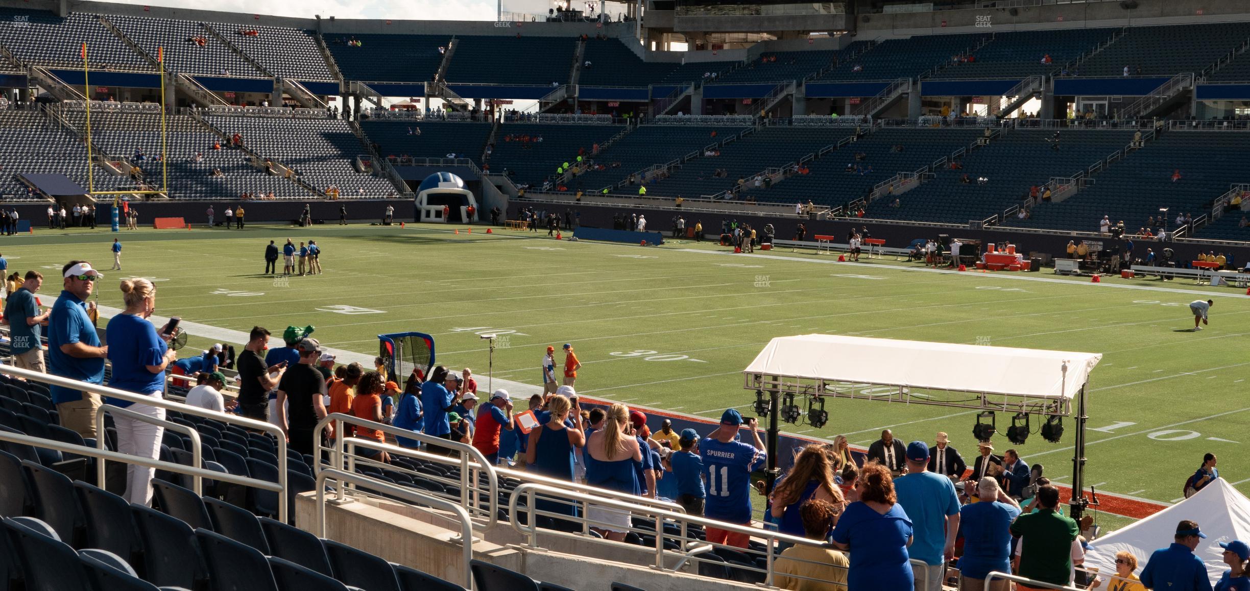 Seating view for Camping World Stadium Section 103