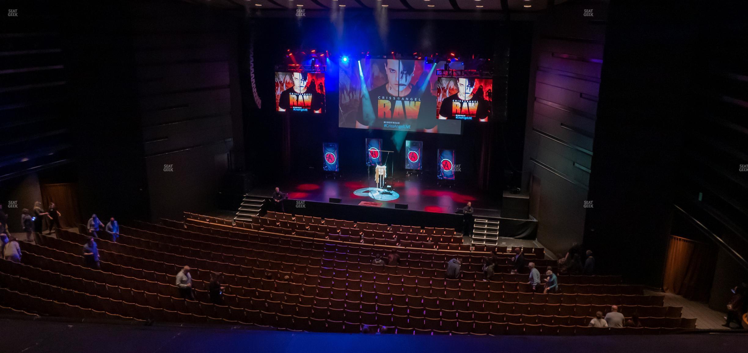 Seating view for Bass Concert Hall Section First Balcony Right Center