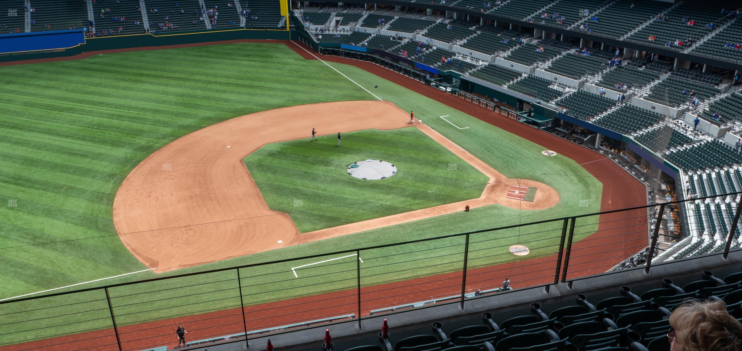 Seating view for Globe Life Field Section 210