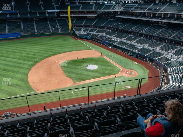 Seating view for Globe Life Field Section 210