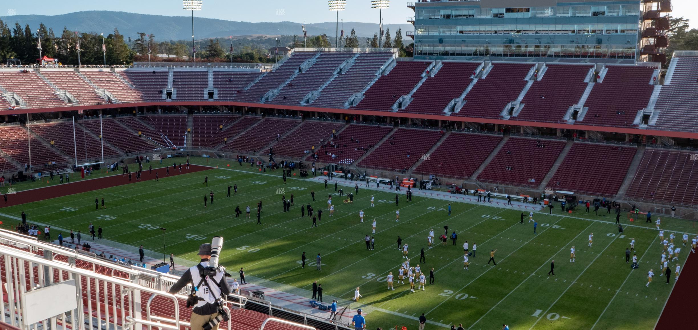 Seating view for Stanford Stadium Section 229