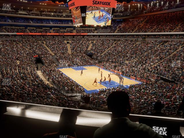 Seating view for Madison Square Garden Section Lexus Level Suite 25