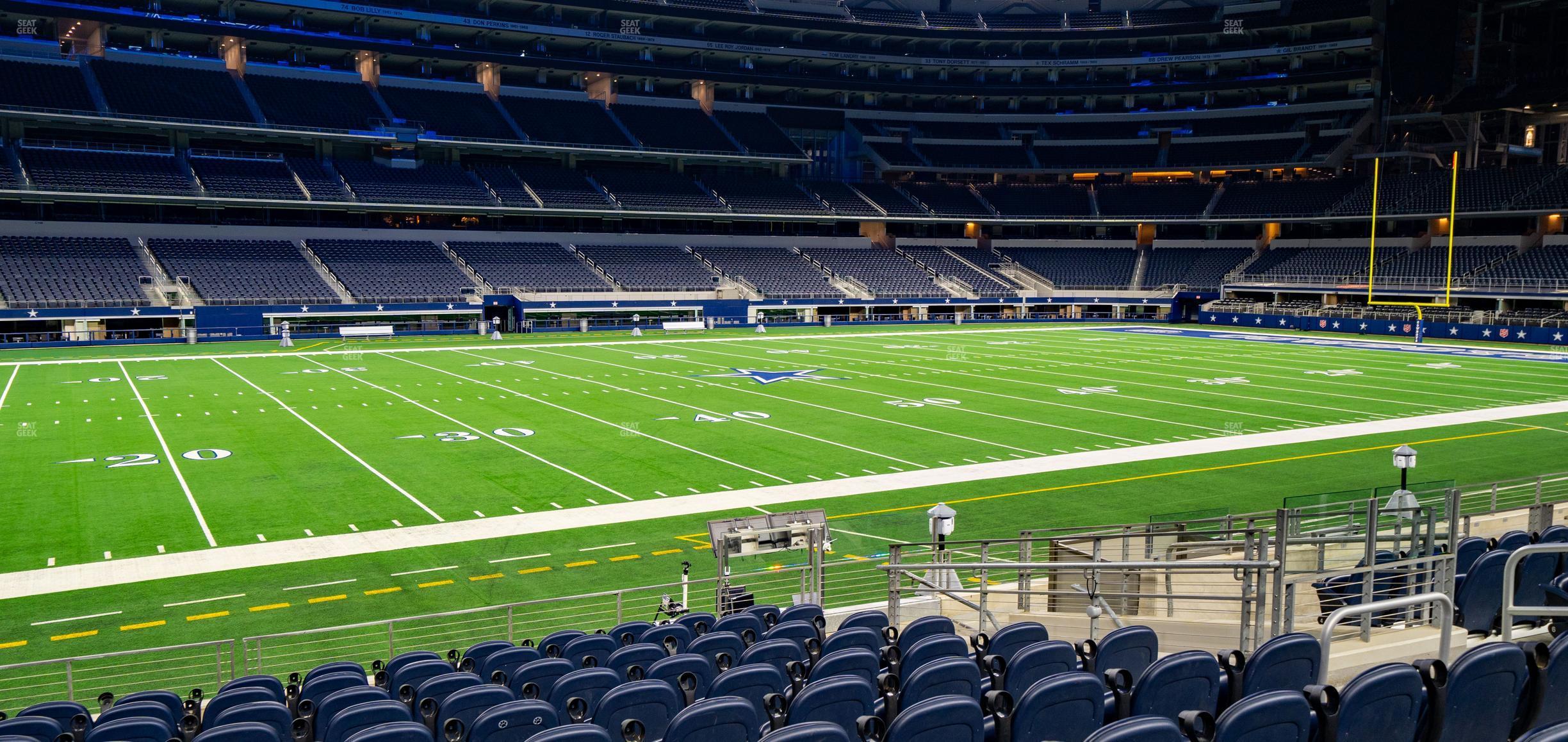 Seating view for AT&T Stadium Section C 138