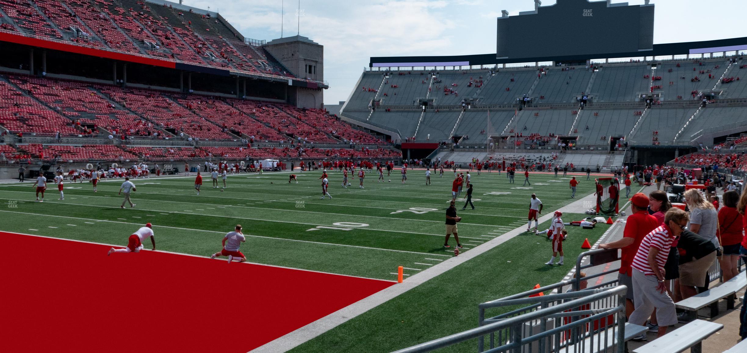 Seating view for Ohio Stadium Section 11 Aa