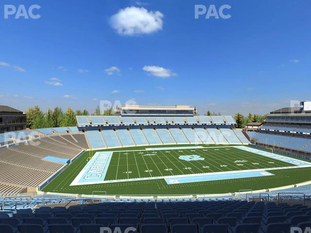 Seating view for Kenan Memorial Stadium Section 222