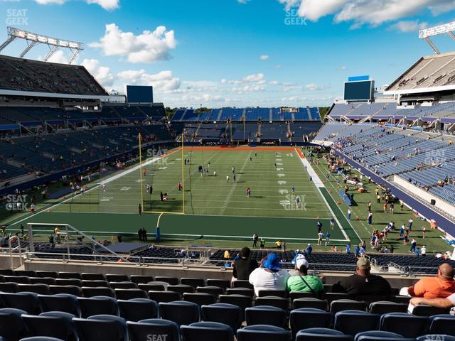 Seating view for Camping World Stadium Section Plaza 20