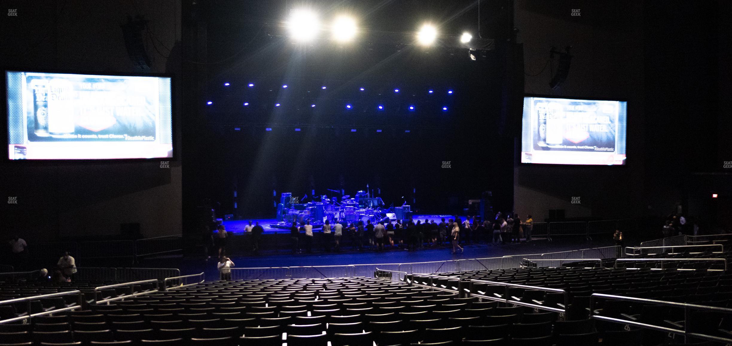 Seating view for Arizona Financial Theatre Section Main Floor Wc 5