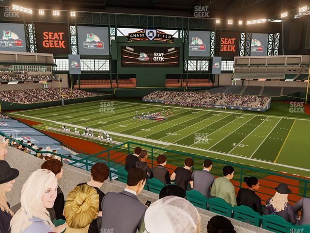 Seating view for Chase Field Section Suite 43