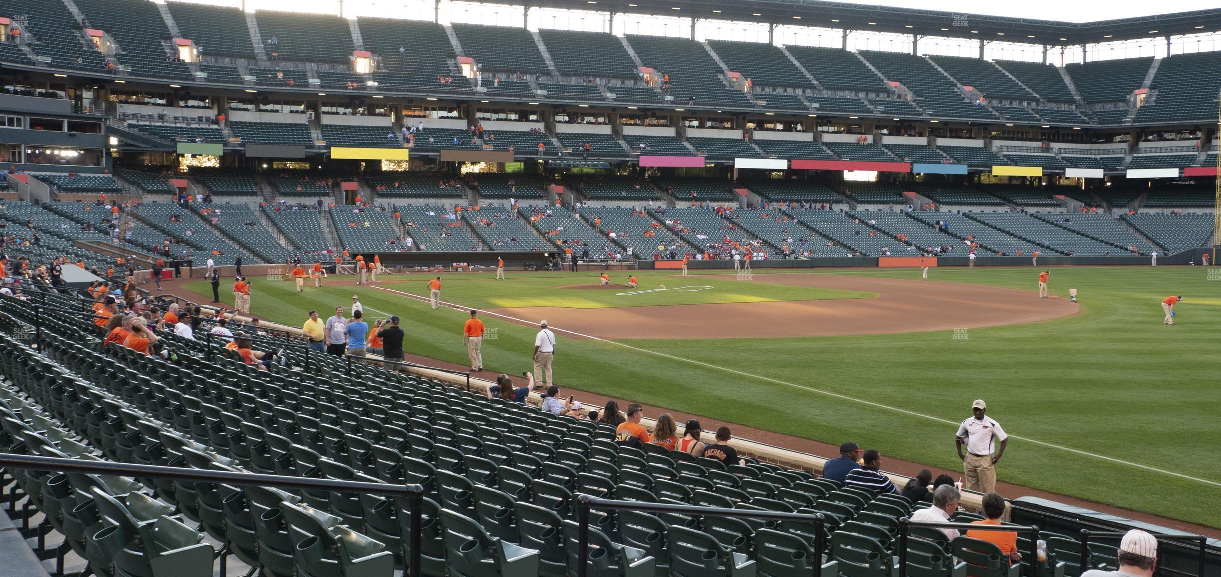 Seating view for Oriole Park at Camden Yards Section 8