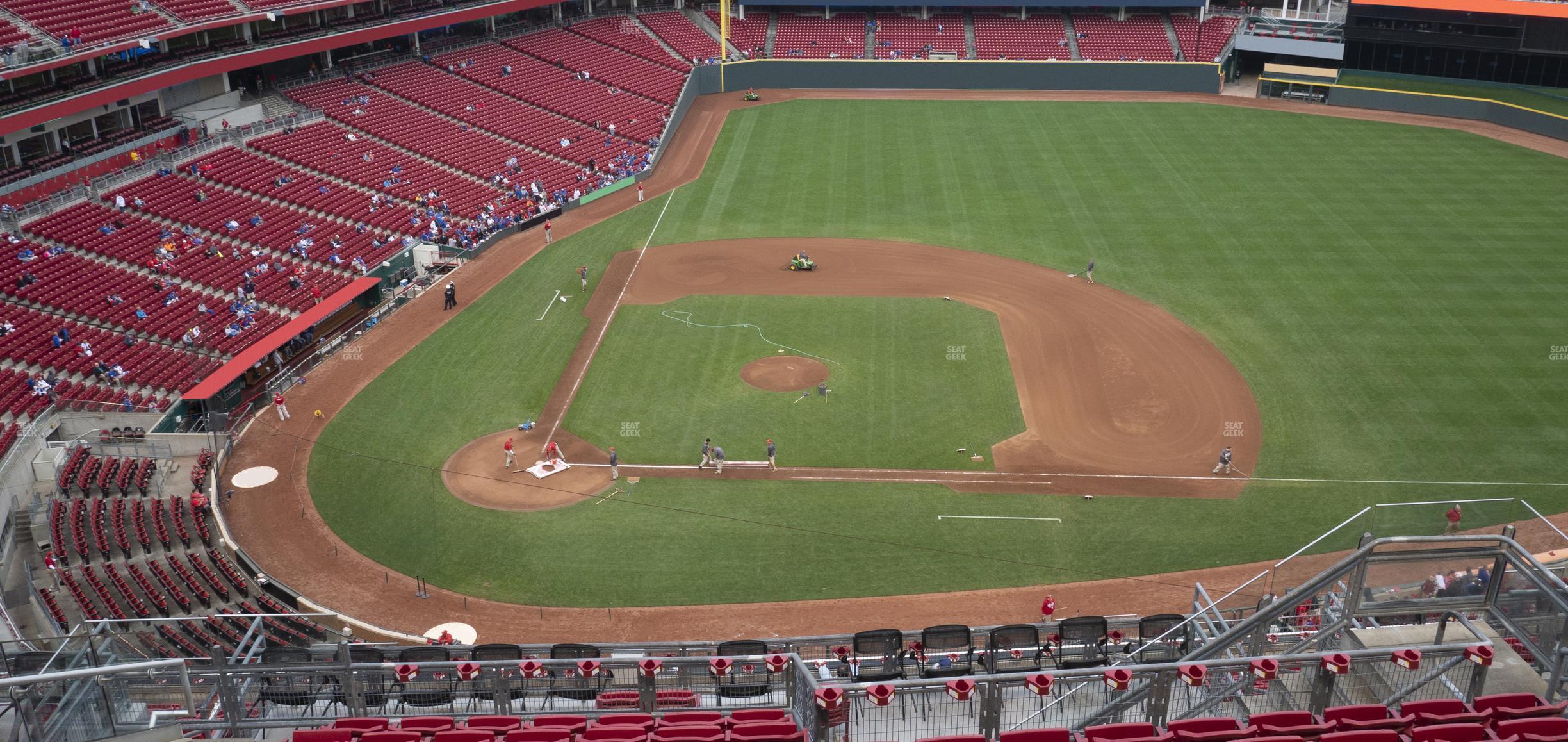 Seating view for Great American Ball Park Section 529