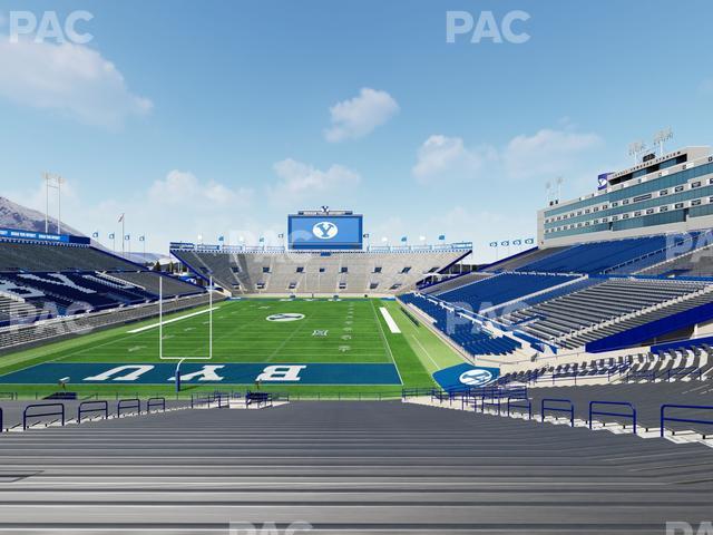 Seating view for LaVell Edwards Stadium Section 124