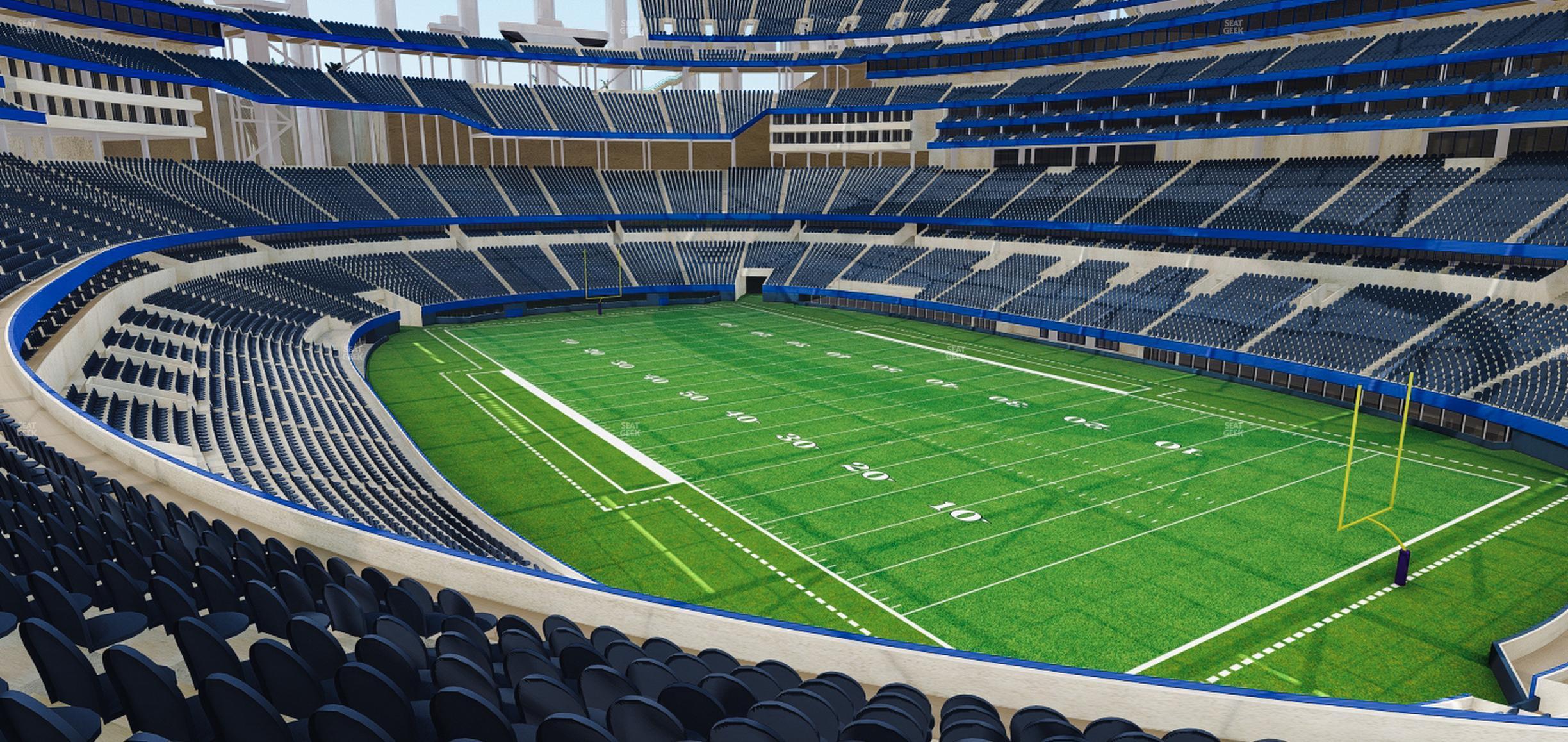 Seating view for SoFi Stadium Section 227