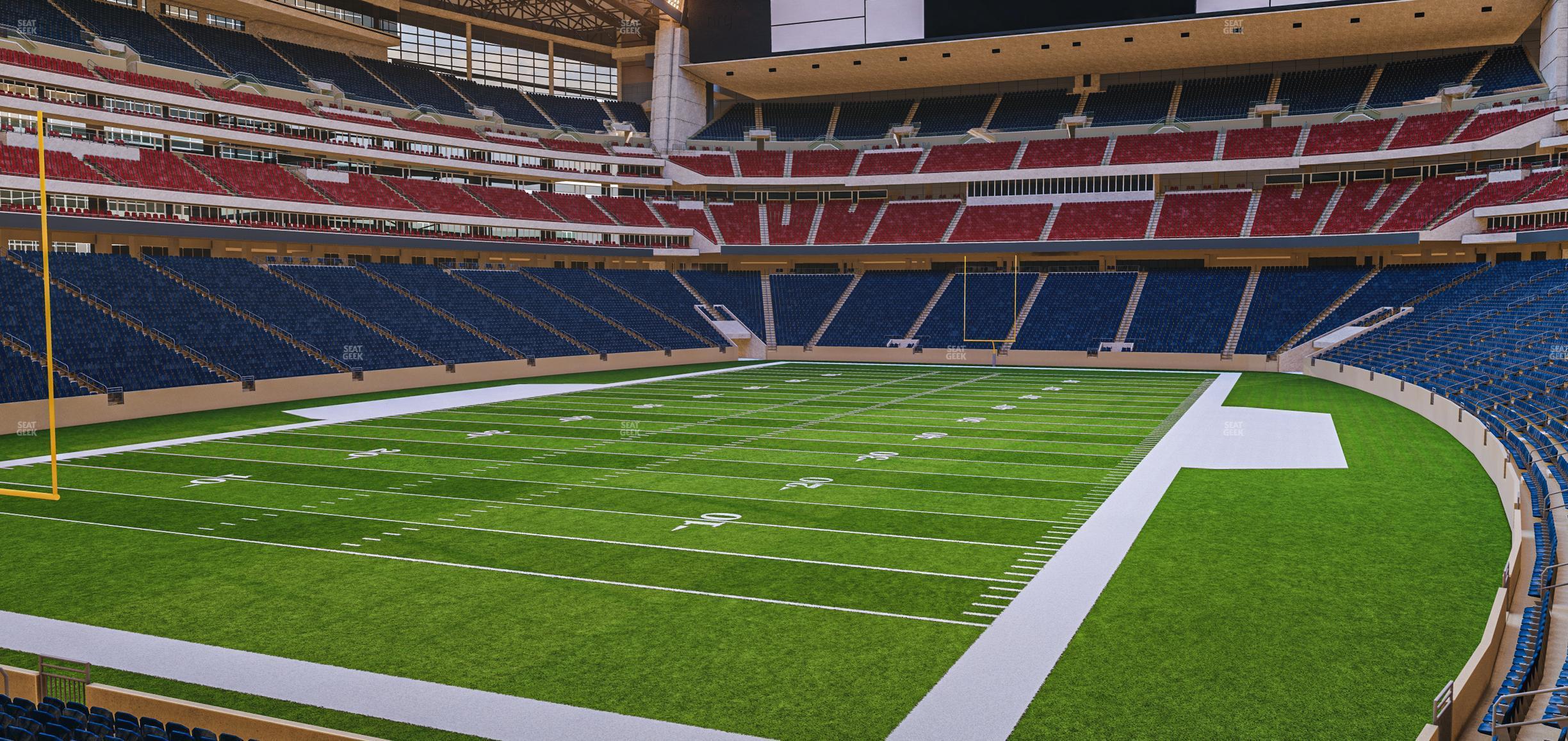 Seating view for NRG Stadium Section 114