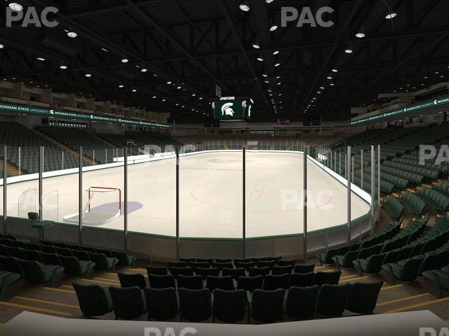 Seating view for Munn Ice Arena Section N