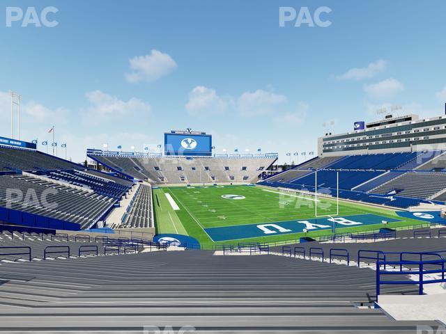 Seating view for LaVell Edwards Stadium Section 127