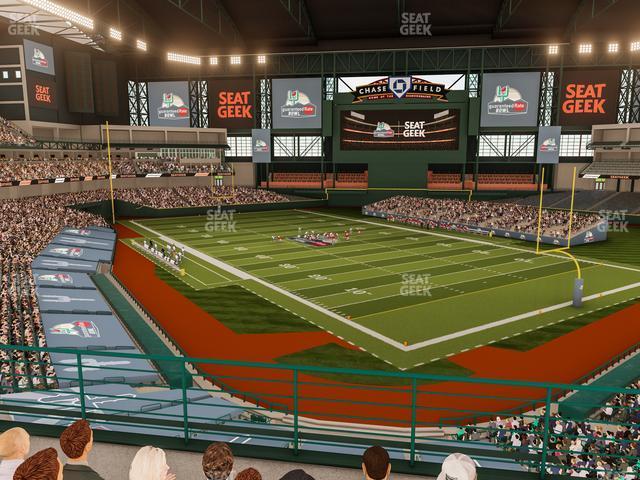 Seating view for Chase Field Section Suite 35