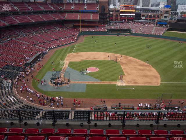 Seating view for Busch Stadium Section Infield Pavilion 345