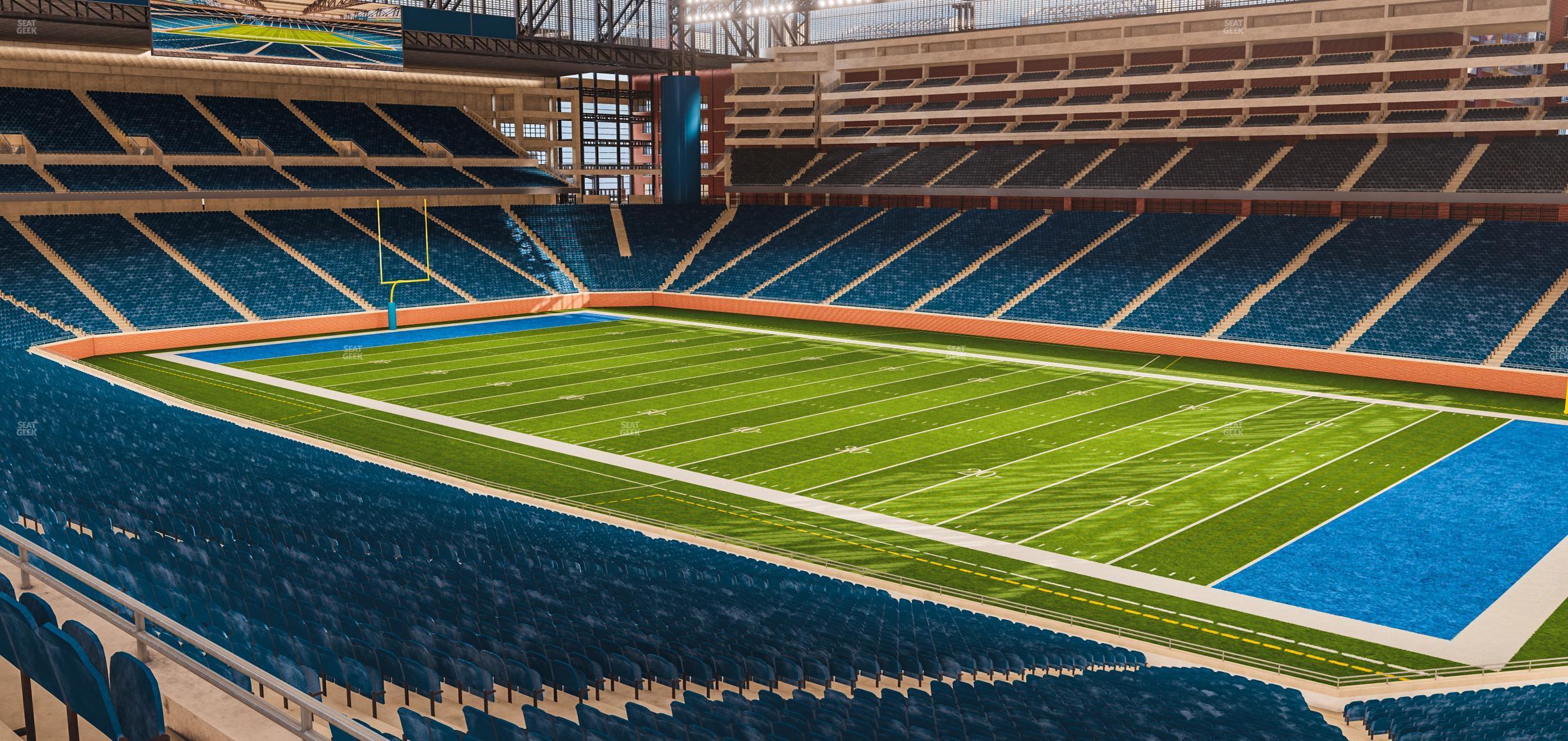 Seating view for Ford Field Section 236