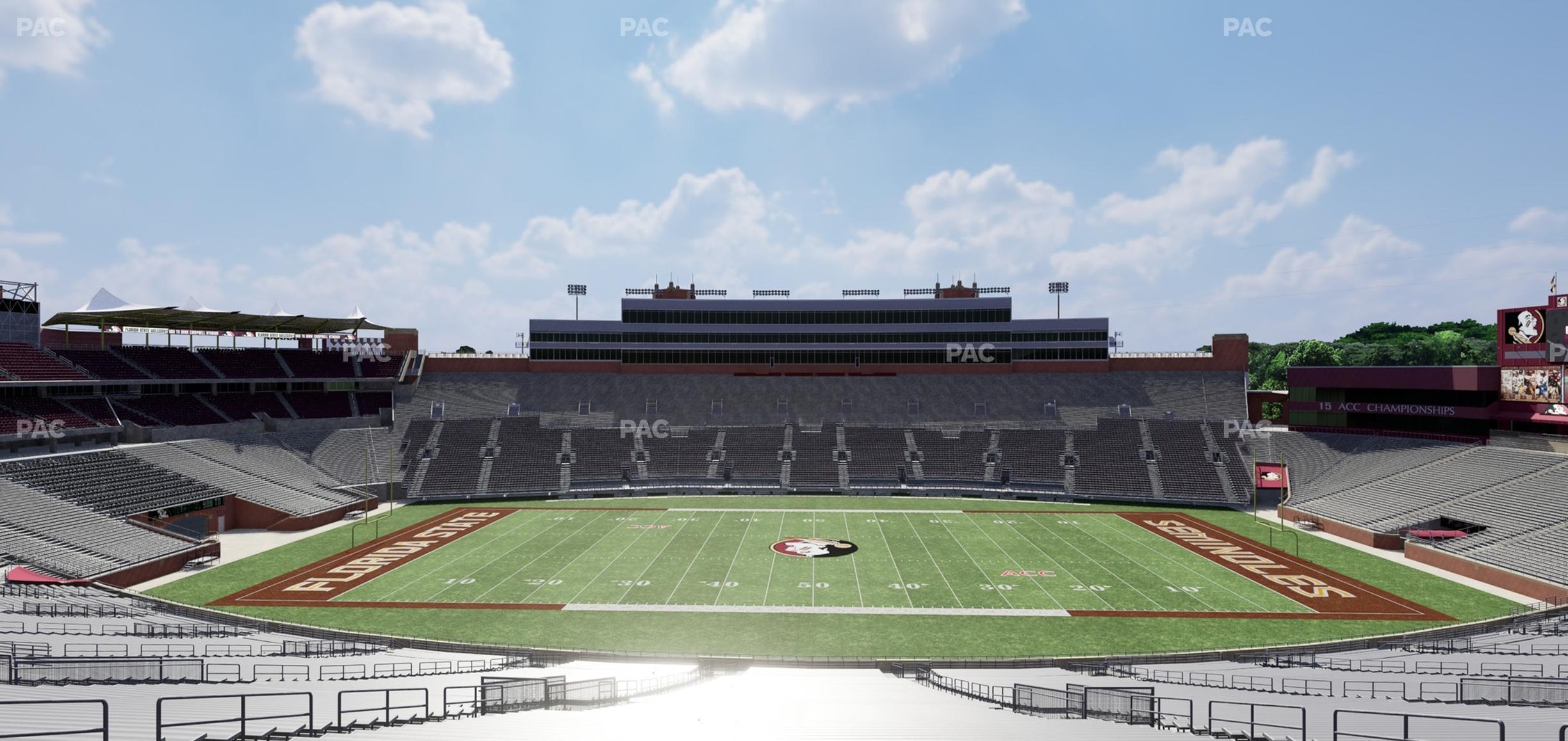 Seating view for Doak Campbell Stadium Section 10