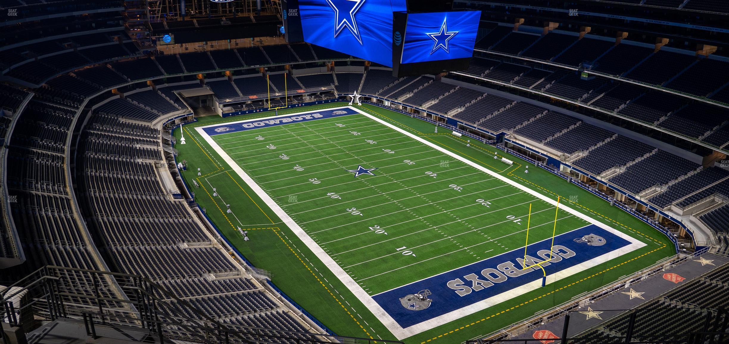 Seating view for AT&T Stadium Section 433