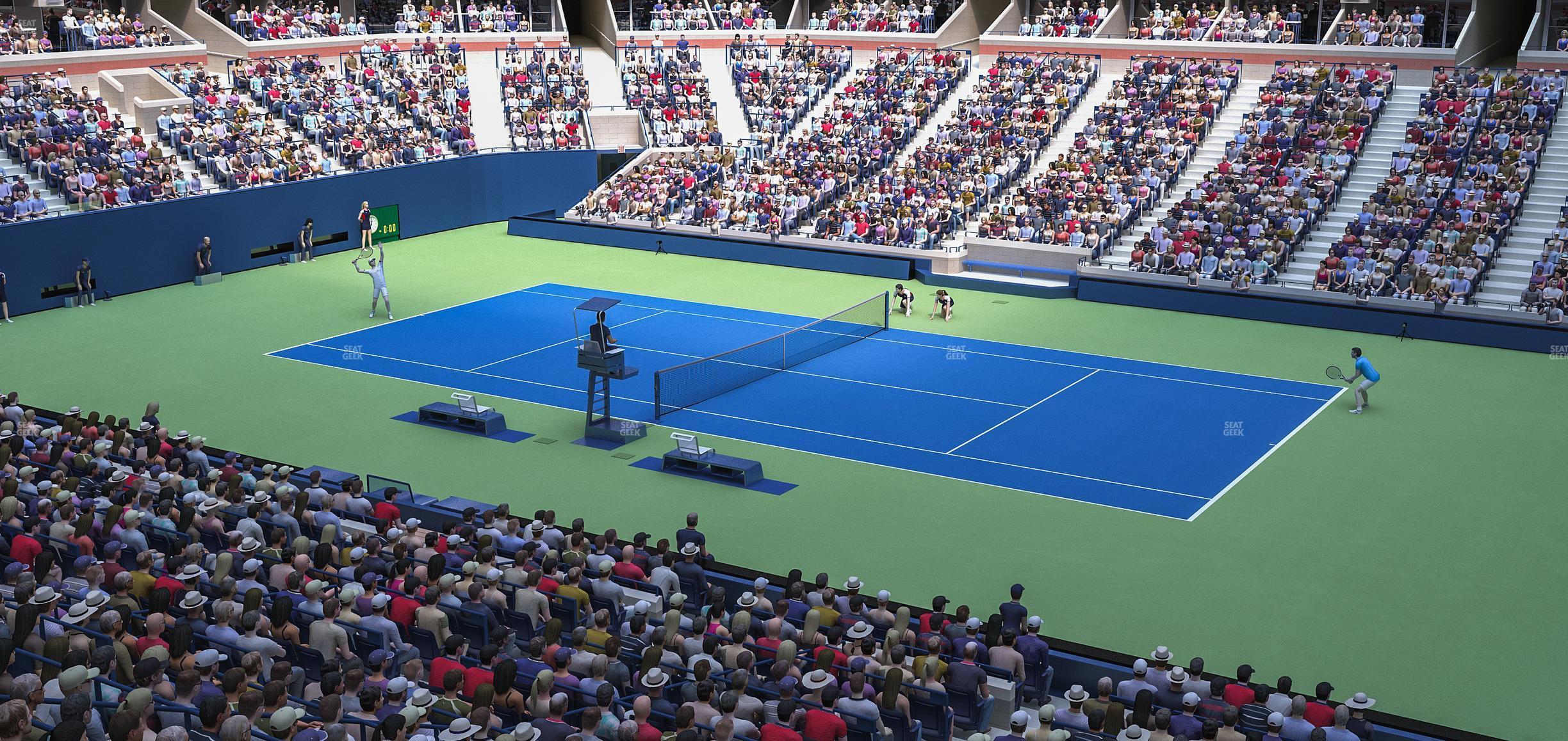 Seating view for Arthur Ashe Stadium Section Suite 241