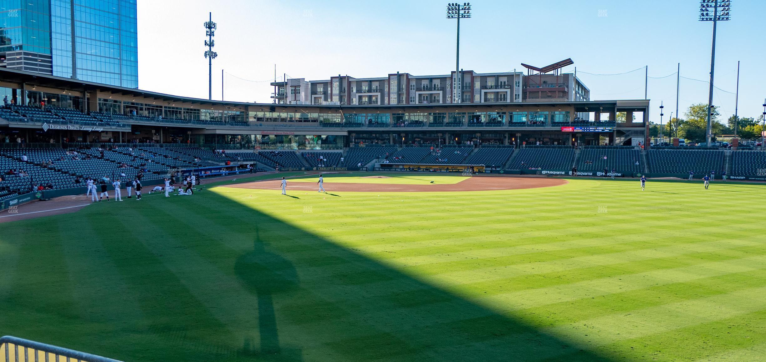 Seating view for Truist Field Section Home Run 3