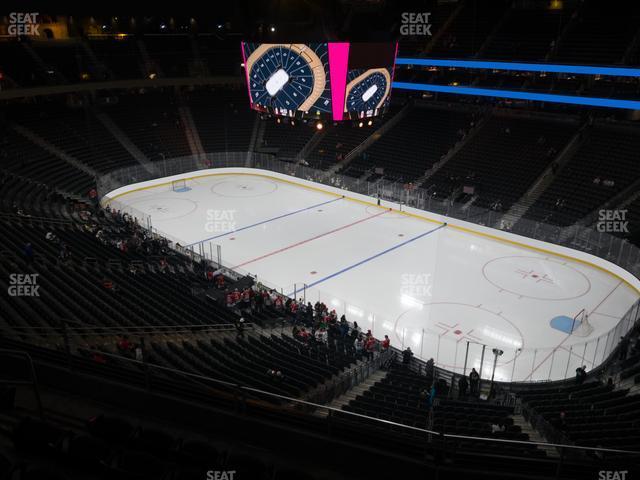 Seating view for T-Mobile Arena Section 209