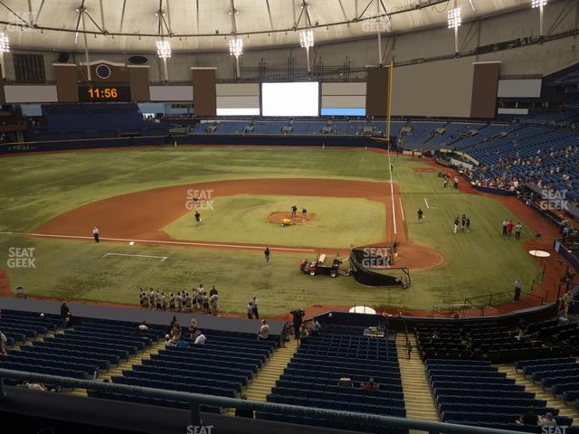 Seating view for Tropicana Field Section 207