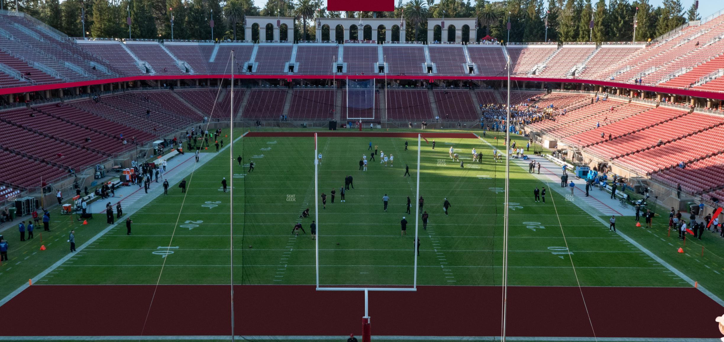 Seating view for Stanford Stadium Section 203