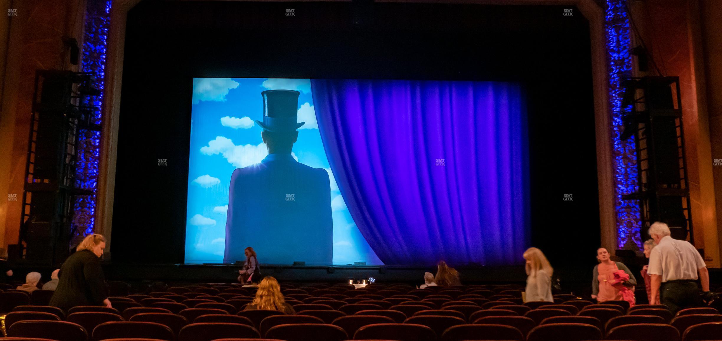 Seating view for Saenger Theatre - New Orleans Section Orchestra Center