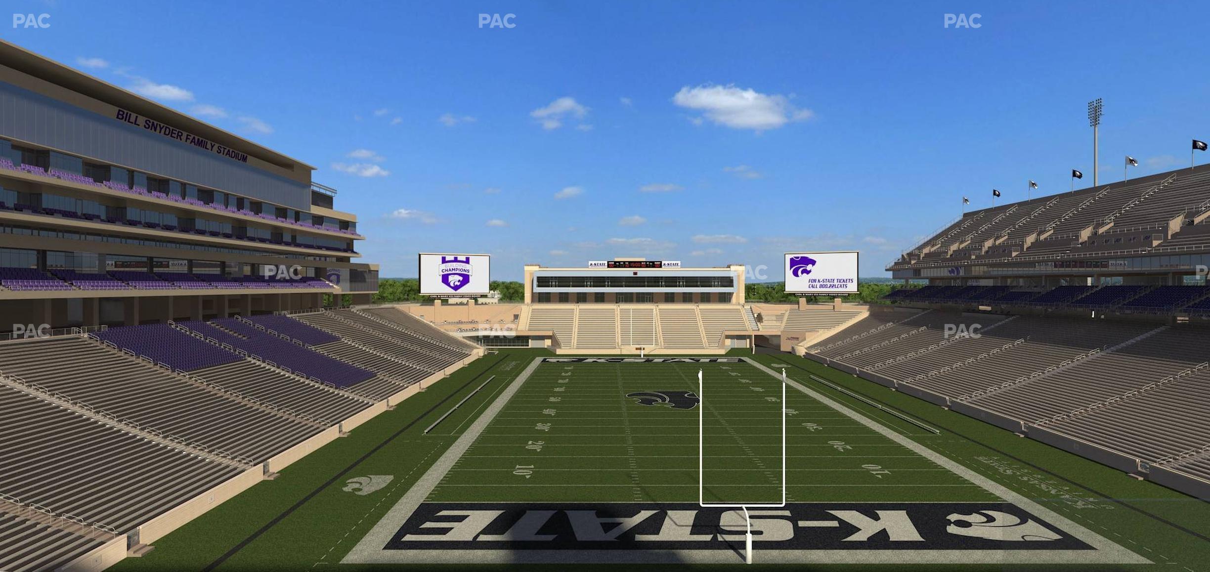 Seating view for Bill Snyder Family Stadium Section Suite E