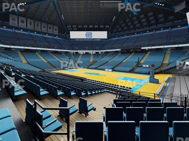 Seating view for Dean Smith Center Section 112