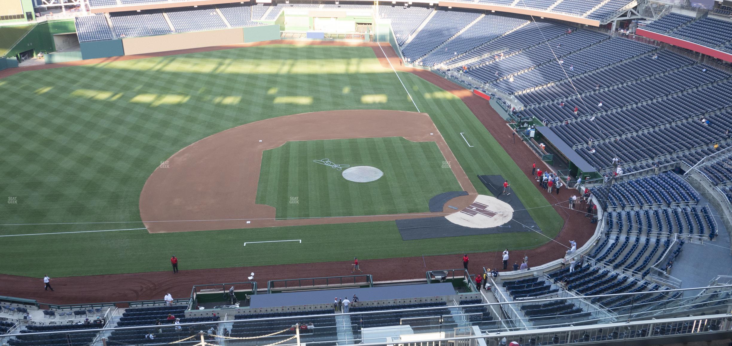 Seating view for Nationals Park Section 408