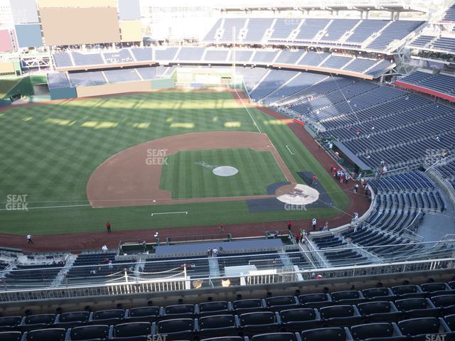 Seating view for Nationals Park Section 408