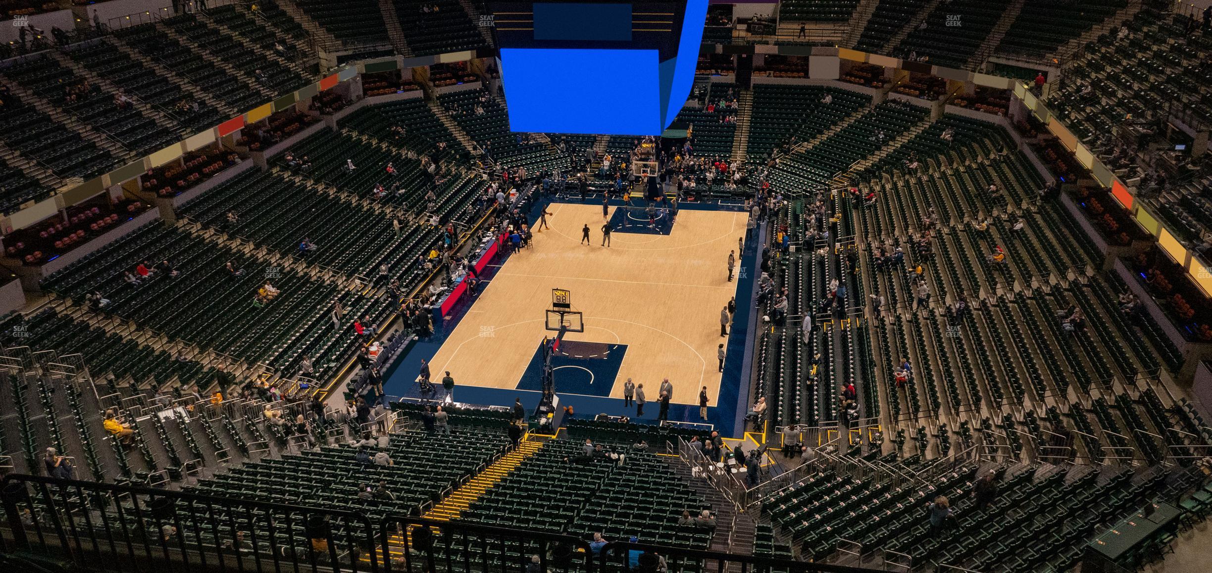 Seating view for Gainbridge Fieldhouse Section 232