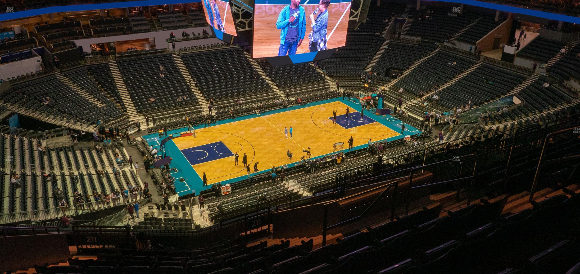 Seating view for Spectrum Center Section 211