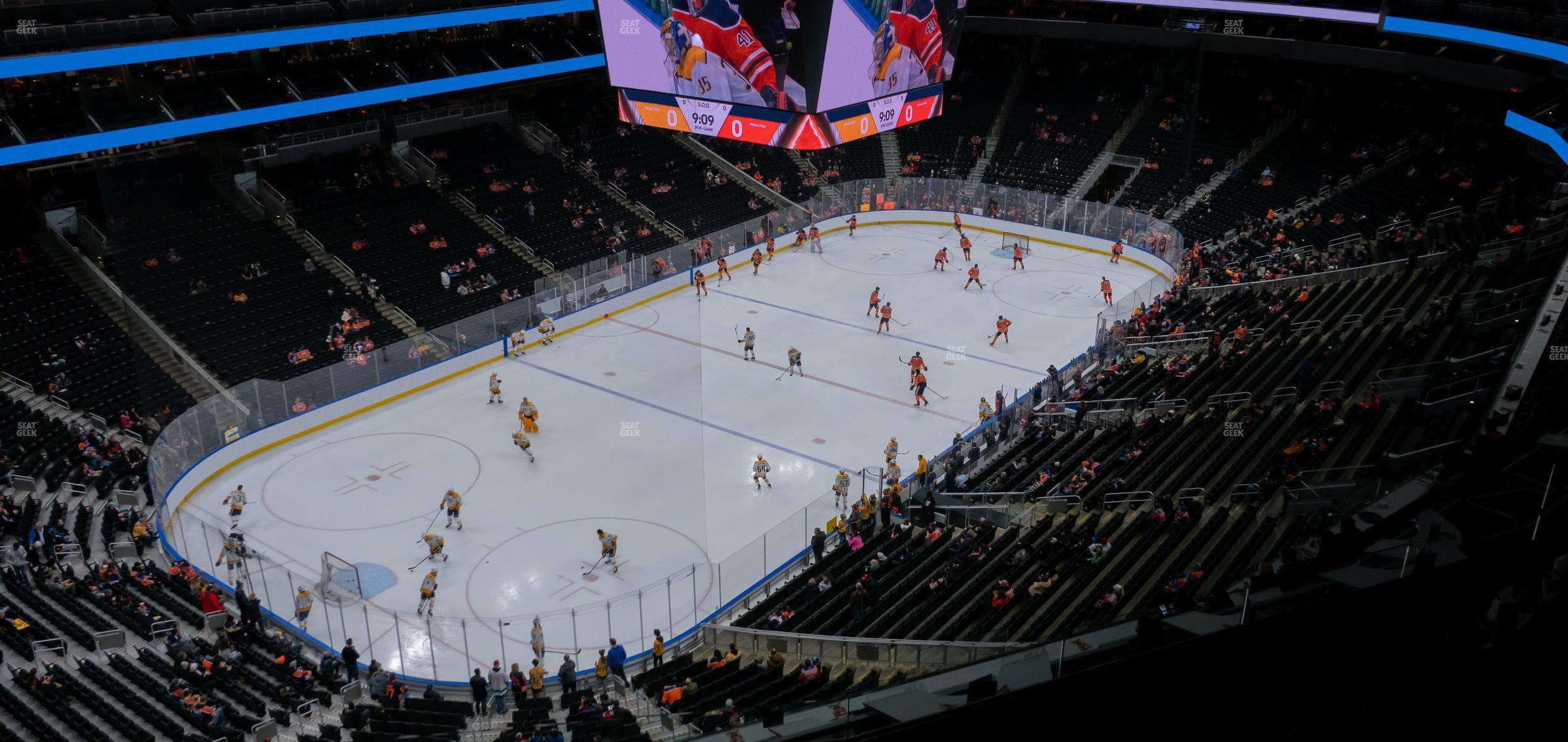 Seating view for Rogers Place Section 207